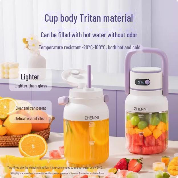 Zhenmi Tritan Trådløs Bærbar Juicekopp J15