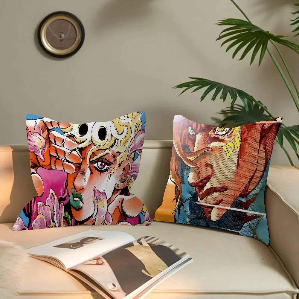 Jojo B-bizarre A-adventure Pillow Cover Design cushion Cover decor Holiday Decorati