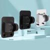 Wall Mount Shower Head Holder Strong Adhesive Residue Free Removable Waterproof ABS Bracket for Bathroom Use
