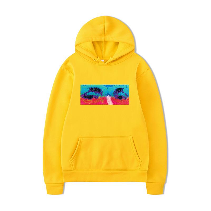 Jesień Zima Bluzy Chłopcy Harajuku Dziewczyny Pulower Wymyślne Topy Oversize Prezent Muzyczny Casual Luźna Wygodna Bluza