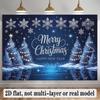 1Pcs A Flat 2D Featuring a Decoration Background Winter Backdrop Decorations For Photo Studio Photo Booth Christams Party