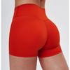 Summer Tight Yoga Shorts for Women High Waisted Belly Controlling Fitness Pants Butt Lifting Running Sports Shorts Female
