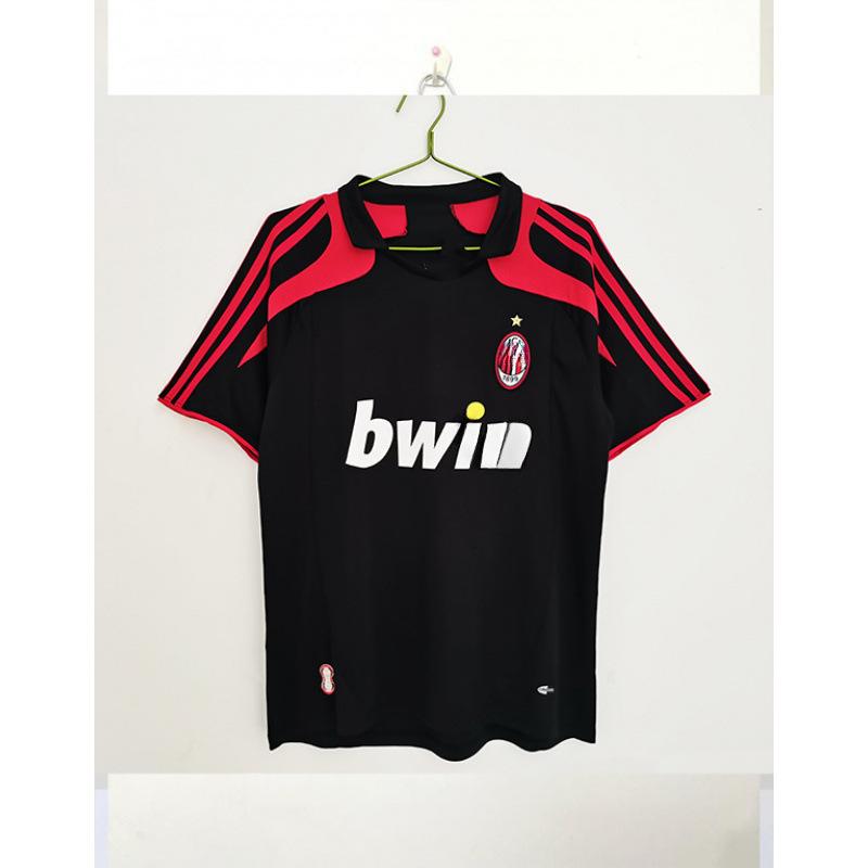 0607 AC Milán Milánský dres Kaka 95-20 Ronaldinho a retro fotbalový dres
