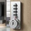 4-Digit Mechanical Password Lock Zinc Alloy Number Security Lockset 4-Digit Code Lock  Drawer Use
