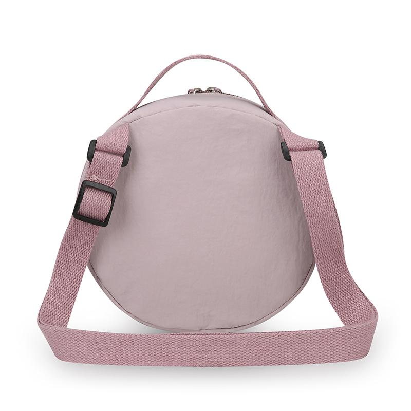 Small Round Bag Women's Mobile Phone Bag Shoulder Bag Nylon Crossbody Bag