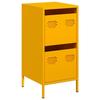 VidaXL Mustard Yellow Buffet 35x39x73.5 Cm Cold-Rolled Steel 851397