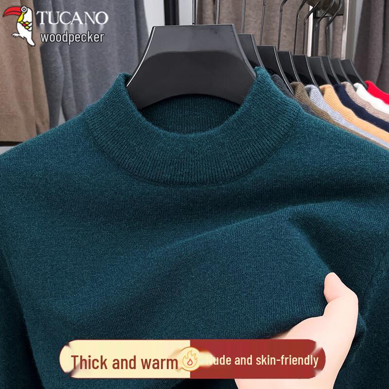 TUCANO Men's Thermal Pullover Knit Sweater