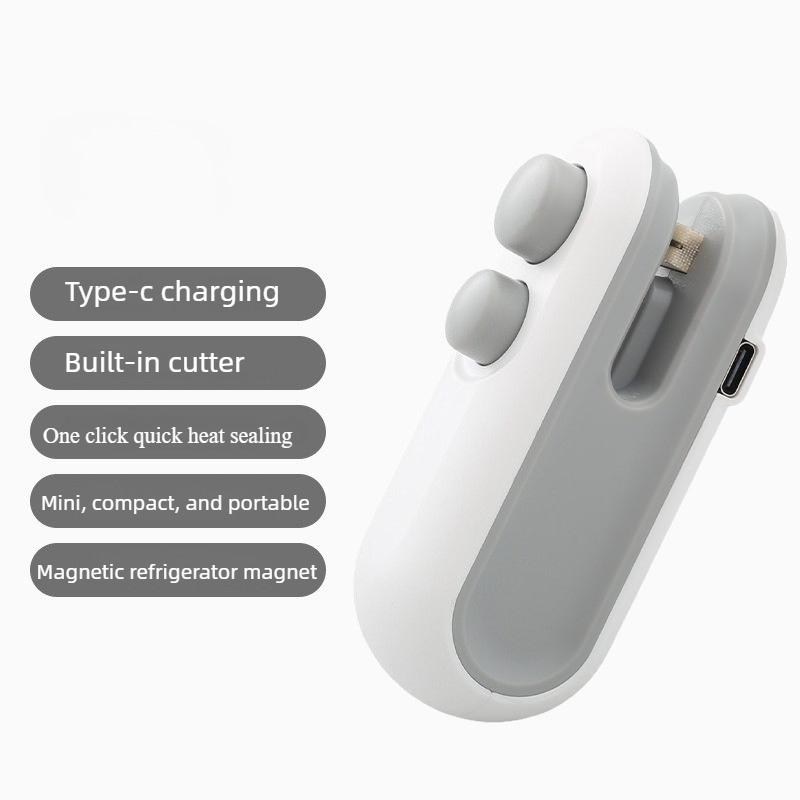 Sealing Machine, Small Household Hand Press Sealing Device, Mini Portable Snack Moisture-proof Plastic Bag Heat Sealing Machine