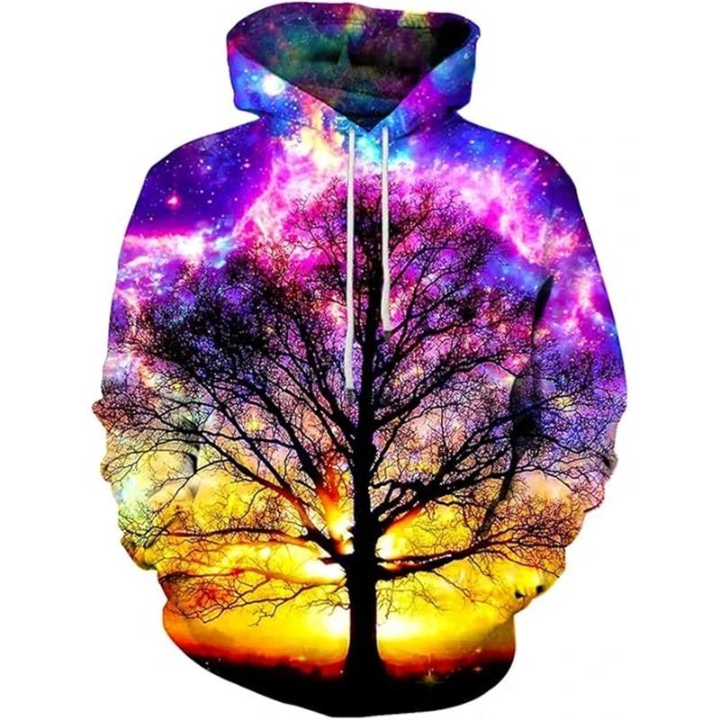 2026 Nuova Felpa Unisex con Stampa 3D Fantasia Brillante Fresca Felpa Casual Felpa alla Moda Fresca per l'Uso Quotidiano Y2k Abbigliamento Uomo