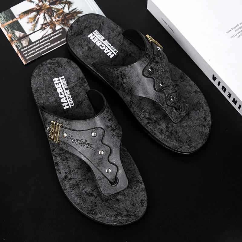 New Summer Men Flip Flops Beach Slippers Man Sandals Non-Slip Home Slipper Indoor House Anti-Slip Shoes Outdoor Male Shoes