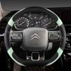 D Type Steering Wheel Cover For Citroen C3-XR New Elysee C4 Sega 2014 -  Spacetourer Picasso DS3 DS5 C3 II III 2009 -