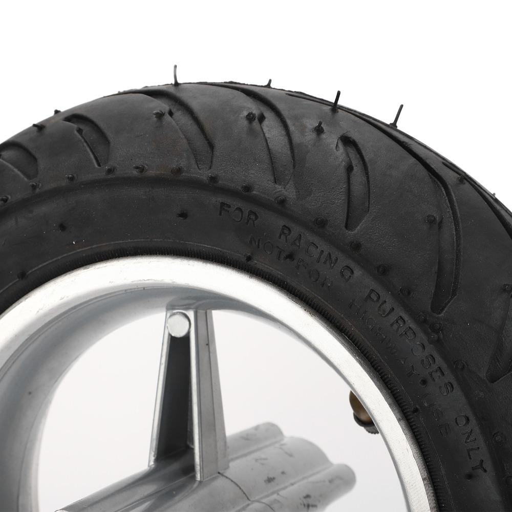 Shockproof Mini Bike Rear Wheel 110/50-6.5 Pocket Bike Replacement Wheel 49CC Mini Pocket Bike