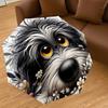 1PC Dog Flowers Umbrella-8-Rib Reinforced, Automatic Open, Lightweight & Durable, Cute Fashion Accessory for Outdoor-T186