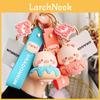 Charming Pig Key Ring Cartoon Style Metal Keychain Perfect For Gift Giving