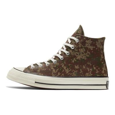 Chuck 70 High Digi Camo - Brūnas Unisex Čības Smilšu Zāles 170380C