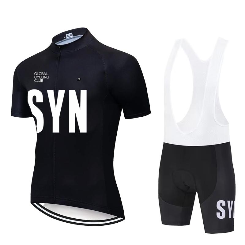 Herren Sommer Radbekleidung Kurzarm Schnelltrocknend Fahrradtrikot Sportbekleidung Outdoor Radsport Trägerhose Radrennanzug