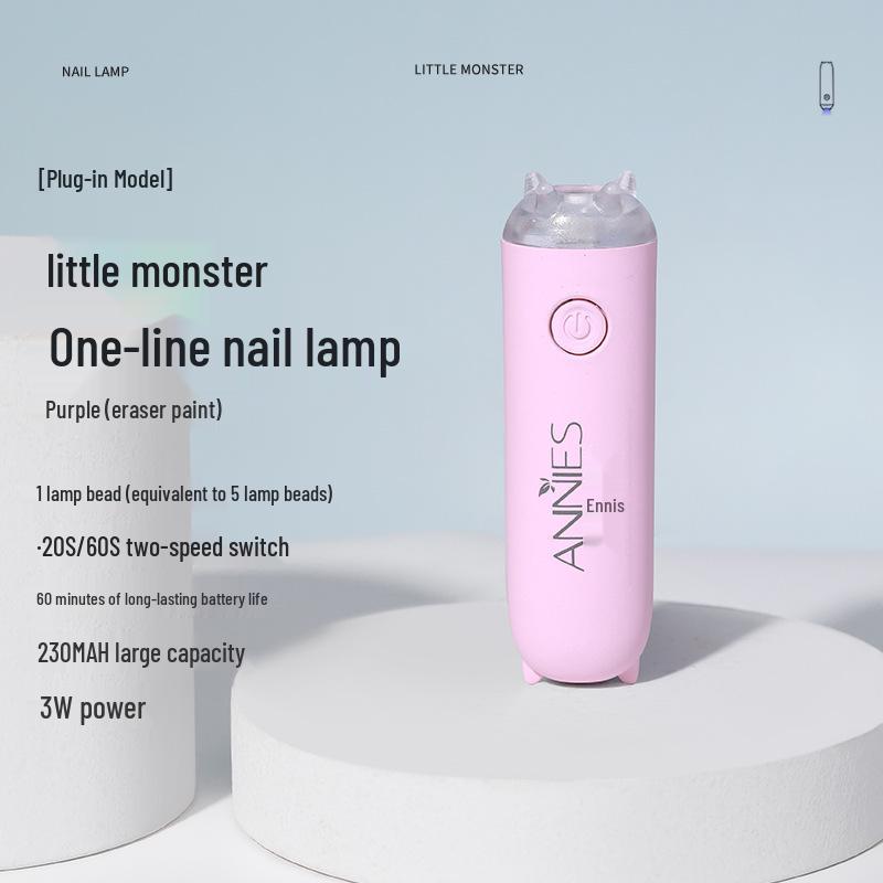 Mermaid Little Monster Portable Quick-Dry Mini UV/LED Nail Lamp