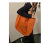Casual Canvas Bag Female Summer Tide Fashion Tote Bag All-match Ins Large-capacity Bag Shopping Bag Bag