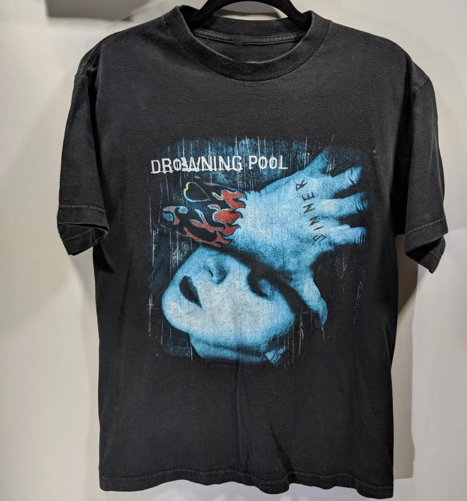 Футболка группы Sinner Drowning Pool Классическая черная Унисекс S-5XL IM1054 Унисекс Футболка XL