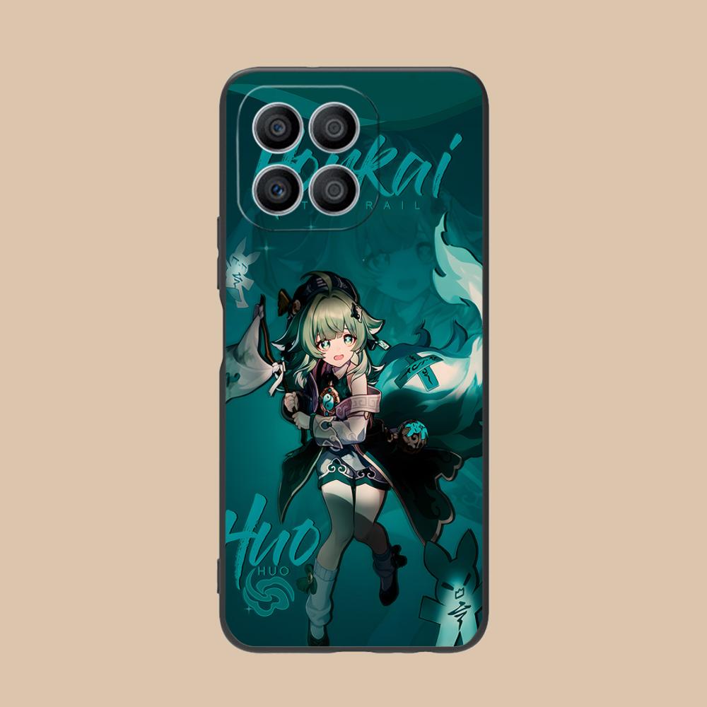 HSR Huohuo Matte TPU Mobile Phone Case for Honor 90 80 70 60 50 30 20 10 9 8 7 Pro S SE Lite 5G Colorful Printing Cover