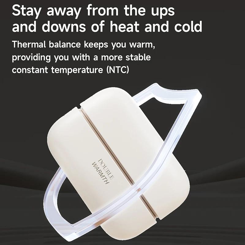 Youpin Hand Warmers Magnetyczne Akumulatorowe Elektryczne Przenośne Ogrzewacze Do Rąk Szybkie Nagrzewanie Kompaktowy Kieszonkowy Ogrzewacz Prezenty Technologiczne