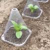 D5 20Pcs Garden Plant Cloches Cover Reusable Square Plant Growth Sunscreen Seedling Cover Greenhouse Plant Protection Cover