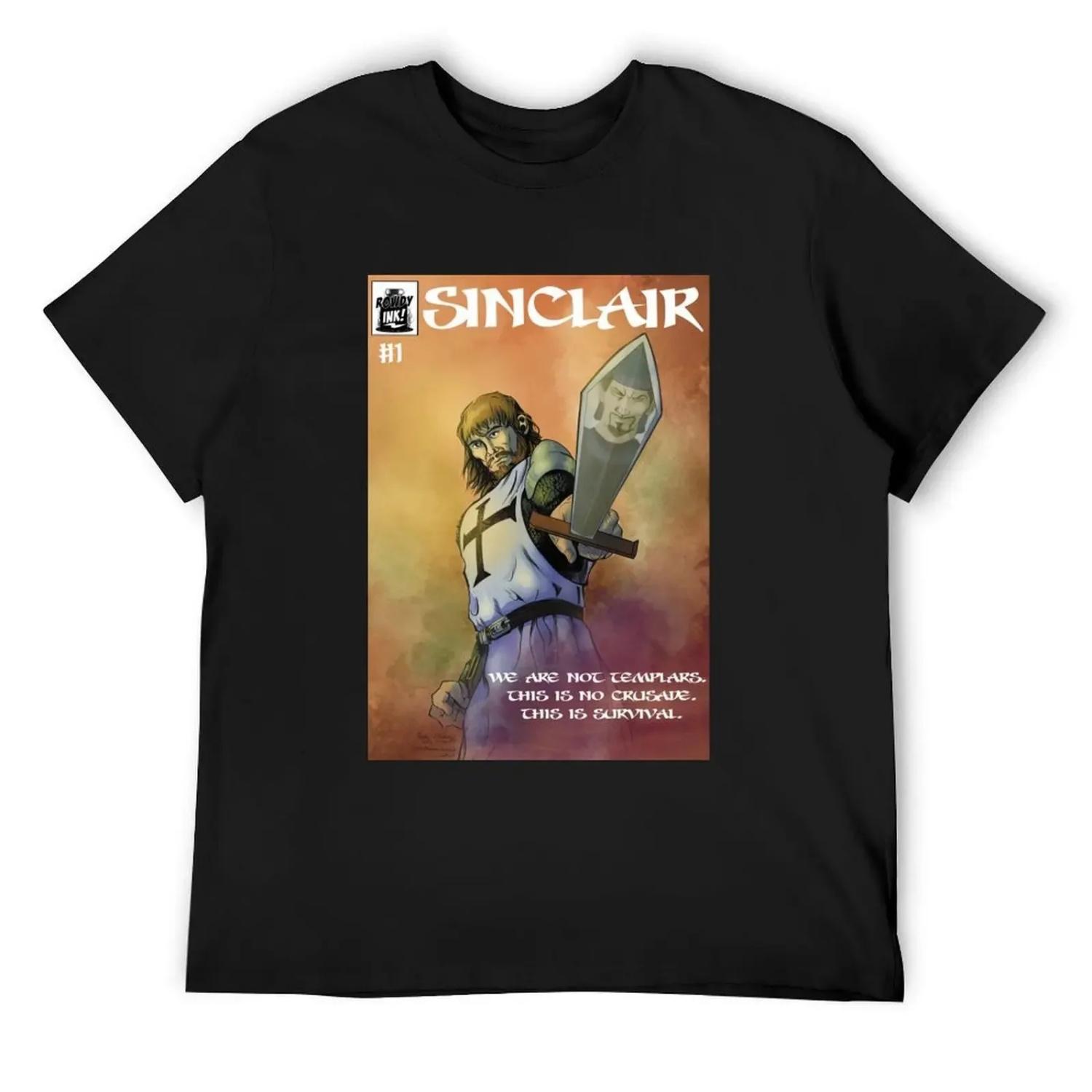 

SINCLAIR Cover Image T-Shirt aesthetic clothes T-shirts oversize man t shirt quick drying oversized t shirt men XXXXXL
