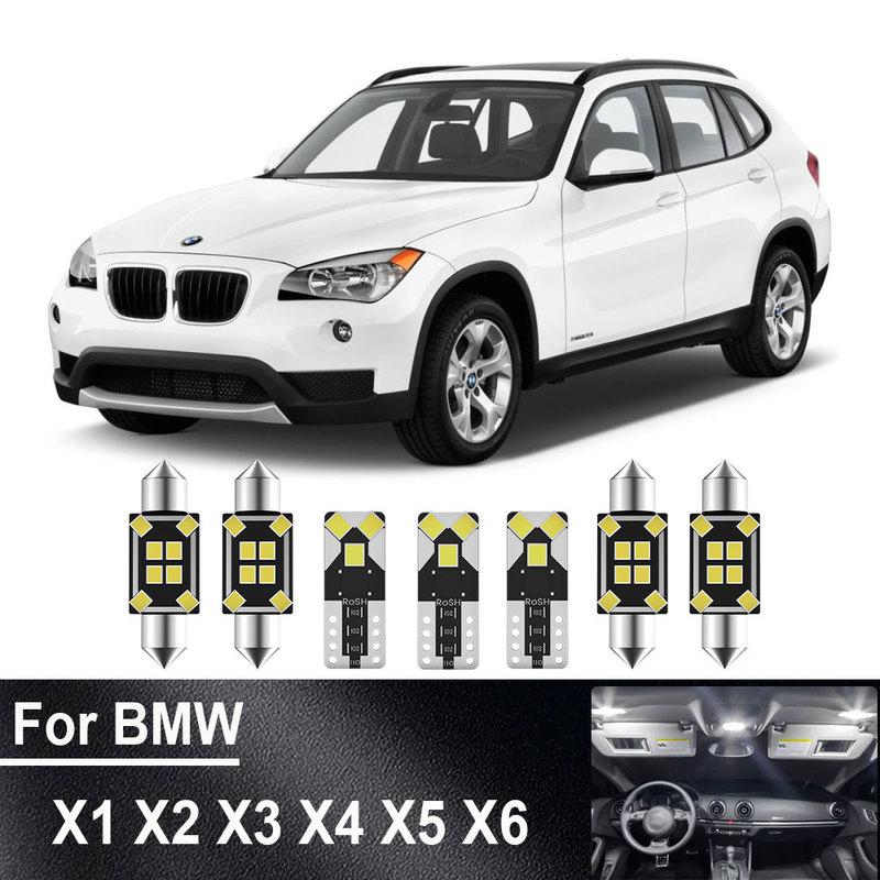 ABRIGHT Car Interior Light LED For BMW X1 E84 F48 X2 F39 X3 E83 F25 X4 F26 X5 E53 E70 X6 E71 2003 2004 2005 2006 -2018 2019 2020