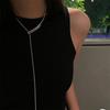 Women S Ins Style Geometric Hook Sweater Chain Necklace