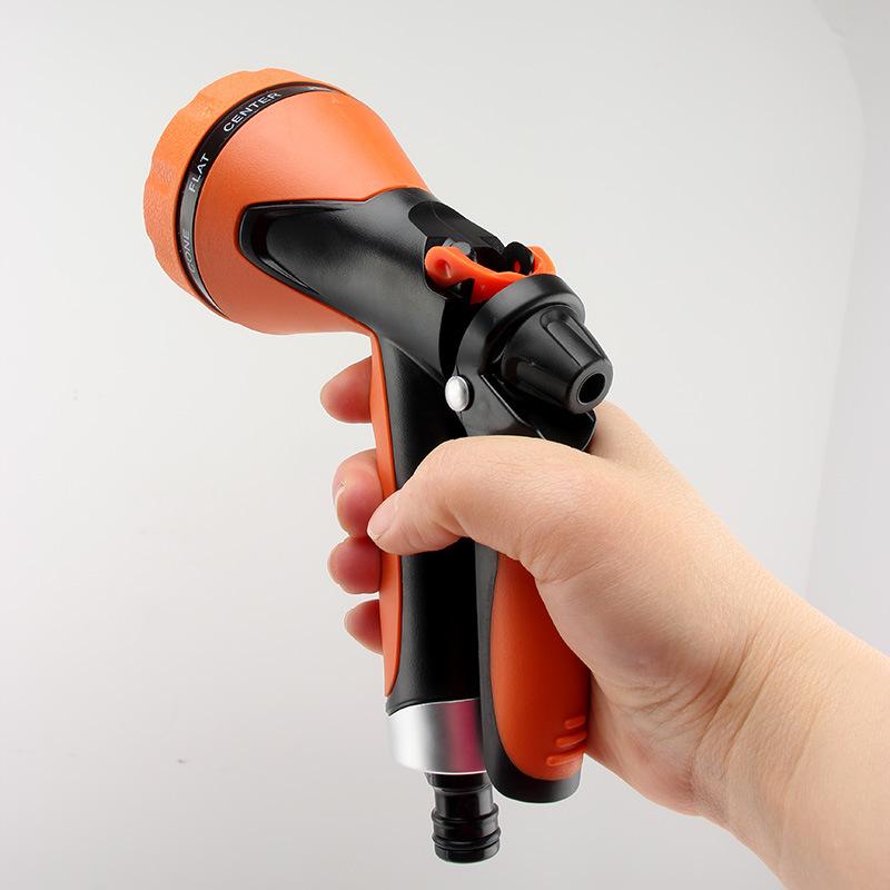 Plastic Garden Hand Water Spray Gun Yard Irrigation Nozzle 20x13.5x6.8cm