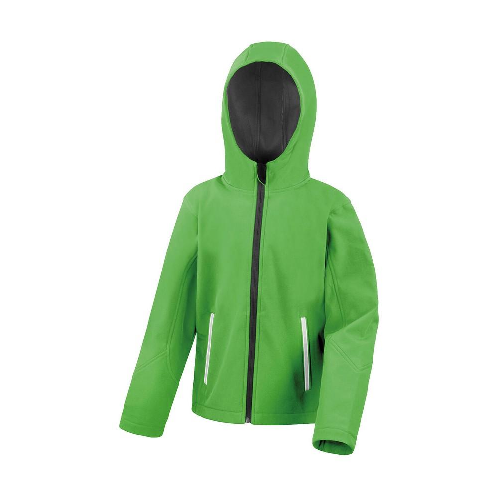 Result Core Childrens/Kids TX Performance Hooded Soft Shell Jacket
