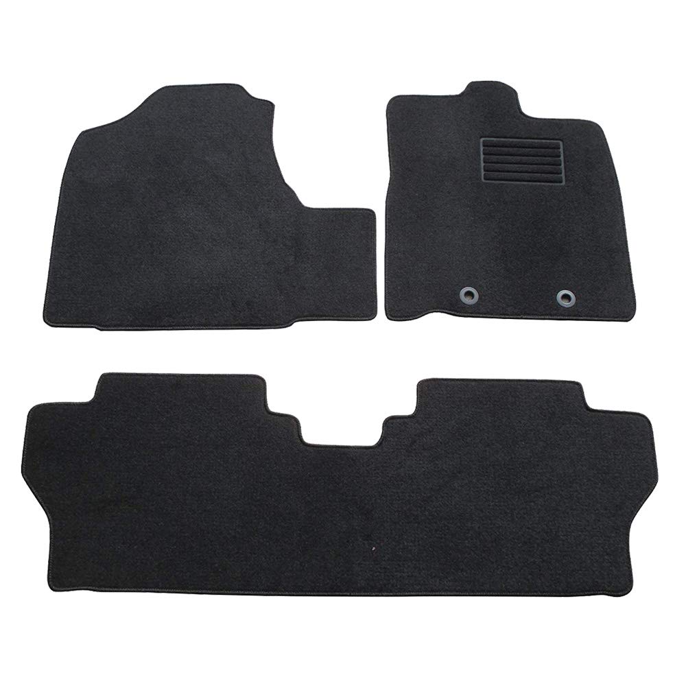 

CUORE Автомобильный коврик Коврик для пола Просторный Tank 900 Черный Сделано в Японии Автомобильный коврик (Серия Тойота) Антипробуксовочная чёрный