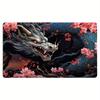 Enchanted Woodland Magic Elk Decor Desk Pad Waterproof Fantasy Art Keyboard Mousepad