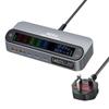 New 470W GaN Retractable Cable Desktop Charger with 405W & 140W Digital Display Outputs
