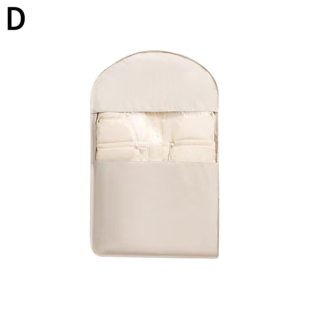 Clothing Compression Bag Down Jacket Compressed Dust Cover Wardrobe Clothes Dust Bag Visible Transparent Clothes Bag