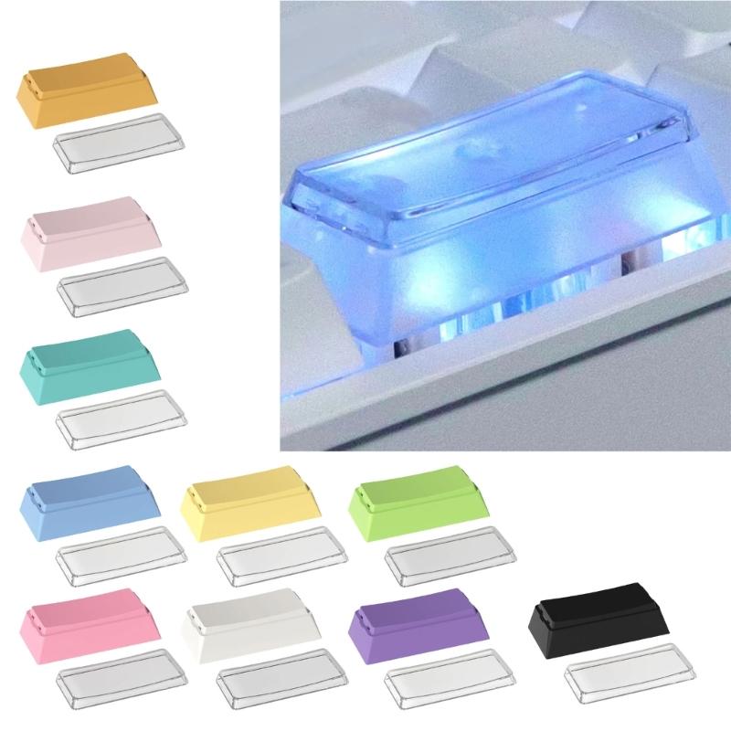 8Pcs PBT Blank DIY Keycap Mechanical Keyboards 2U 2X Original Profile No Print Keycap Set for MX Switches