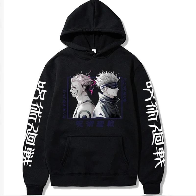 Jujutsu Kaisen Funny Gojo Satoru Cool Ryomen  Hoodie Men Women Harajuku Street Wear Unisex Autumn Winter Sweater