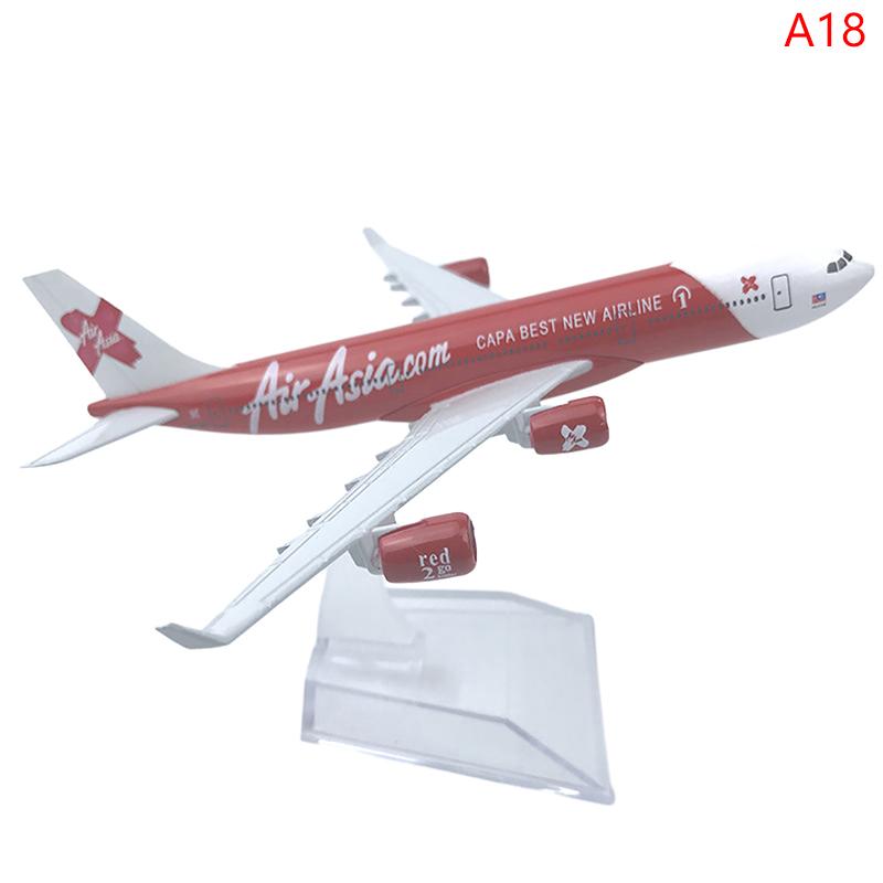 16Cm Die-Cast Metal Airplane Air Airbus 320 350 340 1/400 Scale Planes Model Airplane Aircraft Model Toys