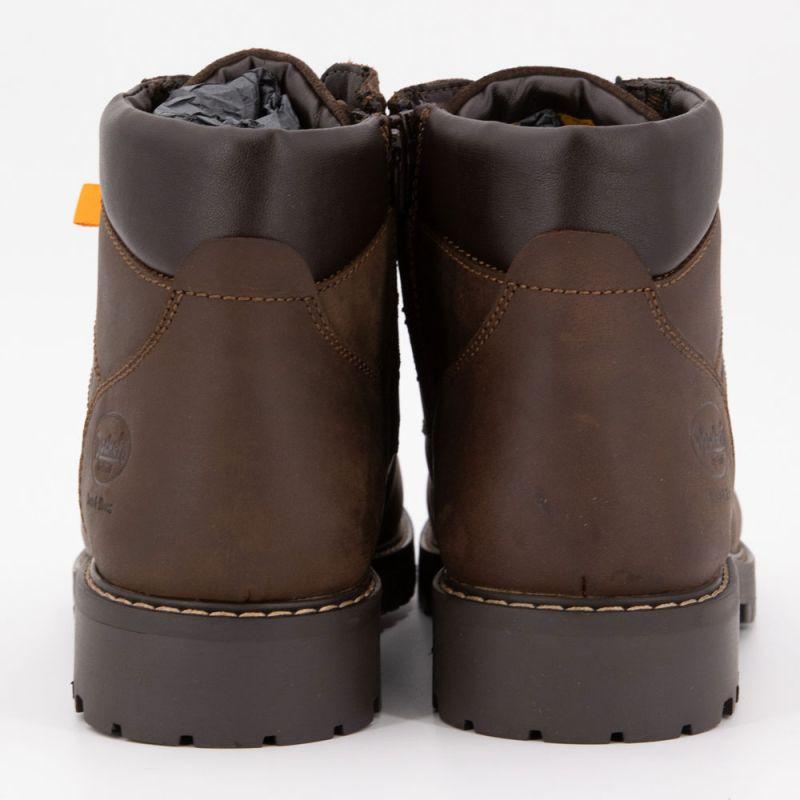 Bottines marron foncé à lacets noires semelle noire Homme DOCKERS BY GERLI