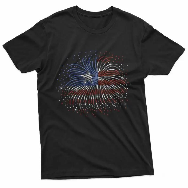 Bling Flag Usa Funny T Shirt