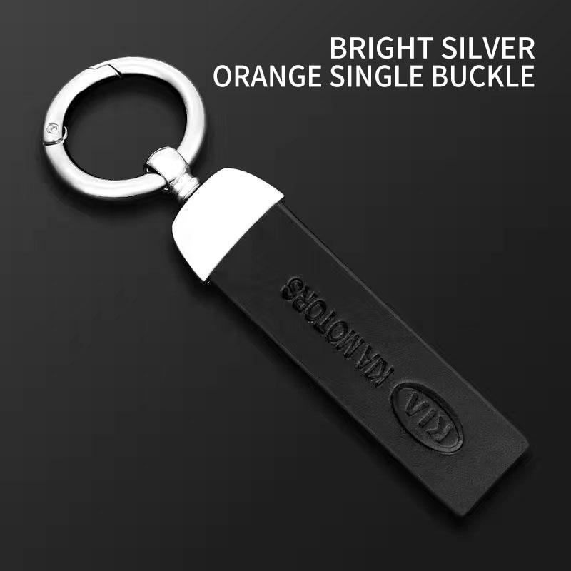 EKSP2 3D KIA Badge Car Keychain Auto Keyring Accessories For Kia Sportage Seltos Sorento Carnival Rio Borrego Ceed Forte K3 K4 K5 K7