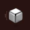 12pcs Stainless Steel Ice Cubes Beer Wine Cooler Reusable Chilling Stones Vodka Whiskey Holders Keep Drinks Cold Party Bar Tools