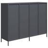 Sideboard Anthracite 135 x 39 x 103.5 cm Cold rolled Steel