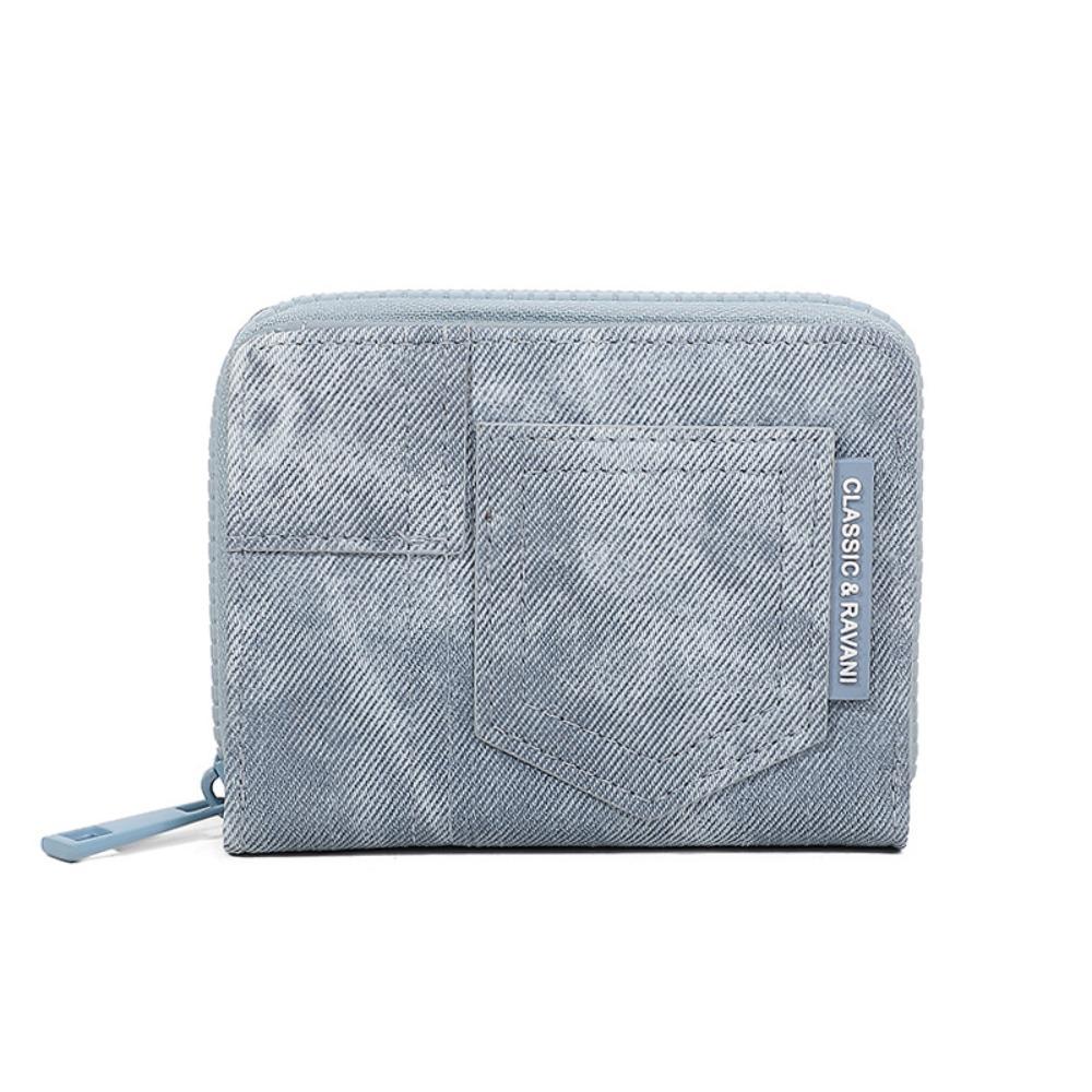 

Multiple Slots PU Leather Fold Wallet Retro Mini Coin Purse Foldable Women Clutch Bag Women