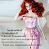 11-inch Supermodel Doll Formal Dress, High-Quality, Hot-Selling Pink Collection, New Arrival.