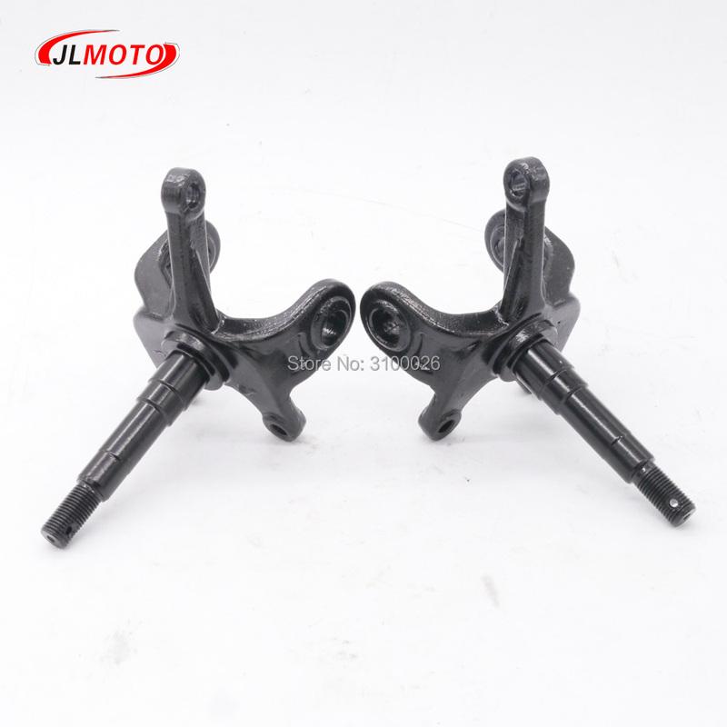 1Pair/2pcs Steering Strut Knuckle Spindle Fit ForJinling ATV JLA-21 B JLA-923 250cc 250cc Go Kart Buggy UTV Quad Bike Parts