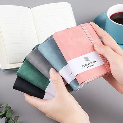 With Elastic Band Portable Mini Notebook A6/A7 A6/A7 Pocket Notepad Sketchbook   Taking Notes
