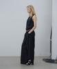 LCDC™ Crinkle Detail Wide Trousers (Black)