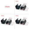 10Pieces Practical Cantilevers Chair Gliders with Sturdy Plastic Felt Pad for Srable and Quiet Movement On Floor