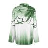 Women's Fashion Leisure Long Sleeve V Neck  Flower Printing  Top